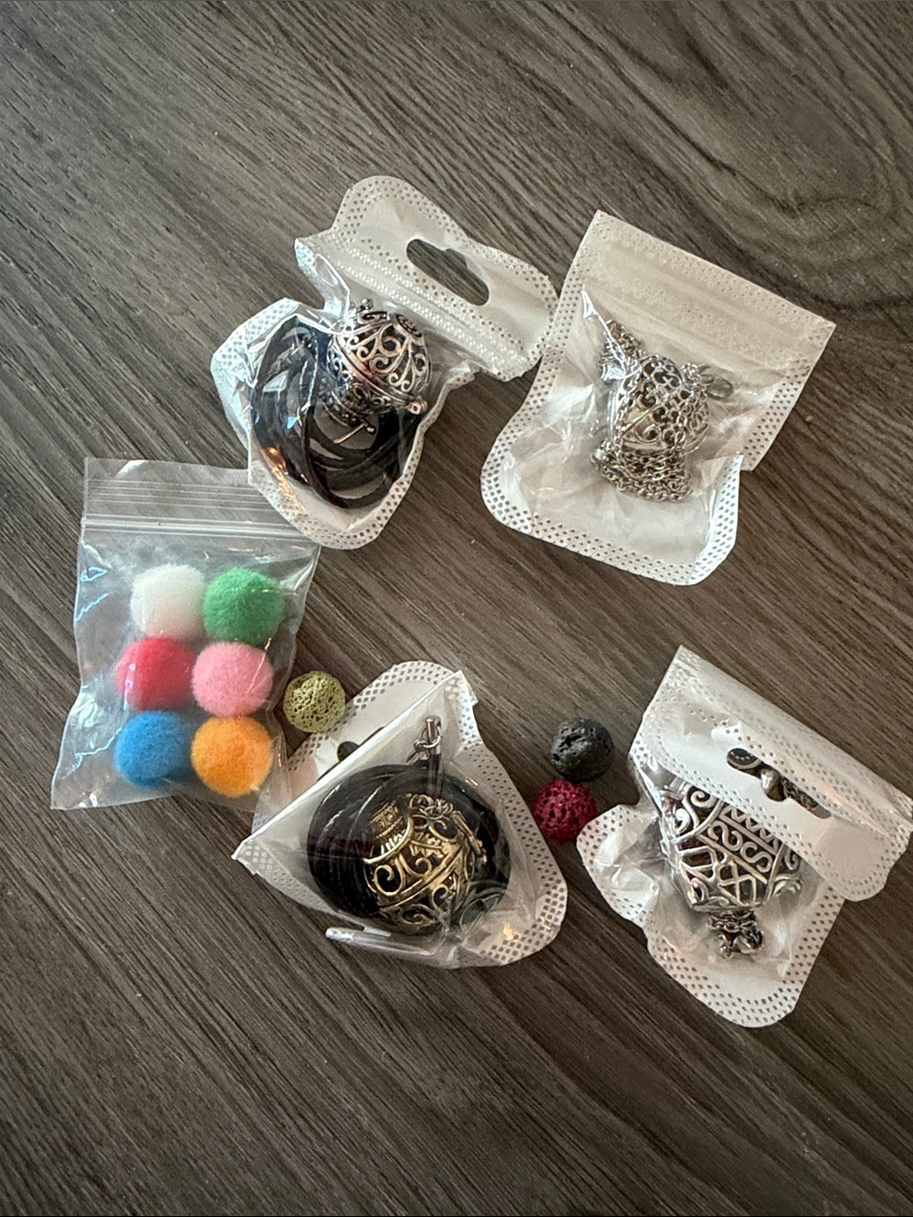 Aromatherapy necklaces